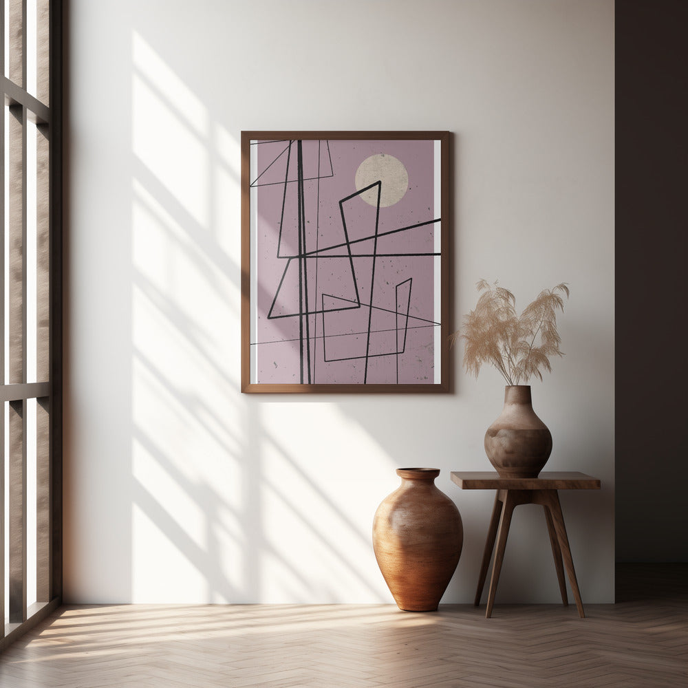 Angular Lines no 13 Poster
